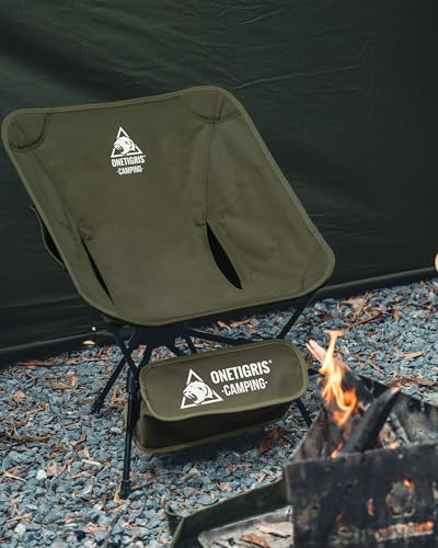 Lightweight Folding Camping Chair 330 lbs Capacity B2273