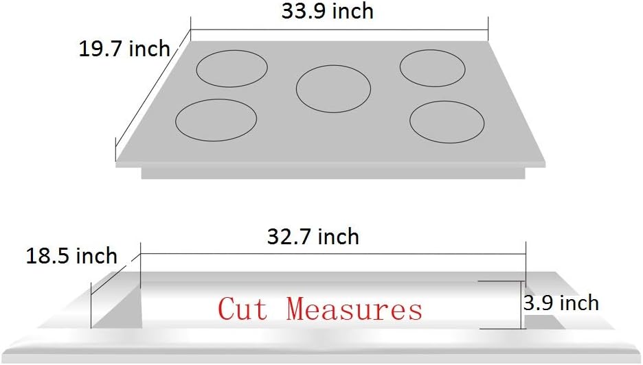 34 Inch 5 Burners Stainless Steel Gas Cooktop A2922