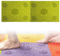Pink Green 2 PCS Acupressure Mat O149