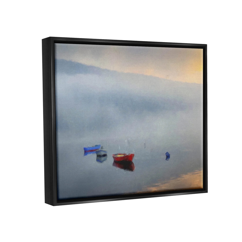 Jet Black Framed Art Print Wall Art H871