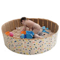 Collapsible Hard Plastic Dog Pool 32 Ball Pit W91448