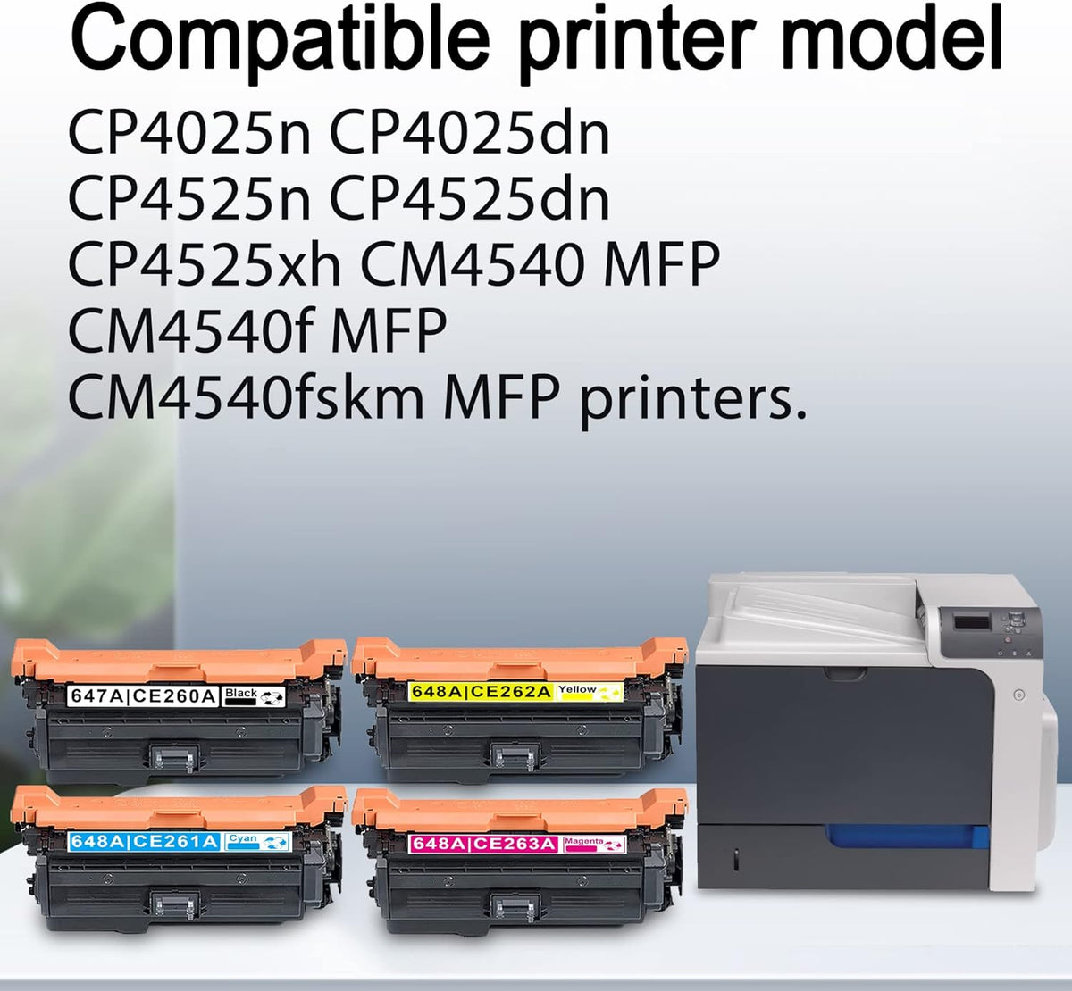 4 Pack Compatible Remanufactured Toner Cartridge Replacement C271