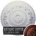 Rose Ceiling Medallion Antique Copper E62281