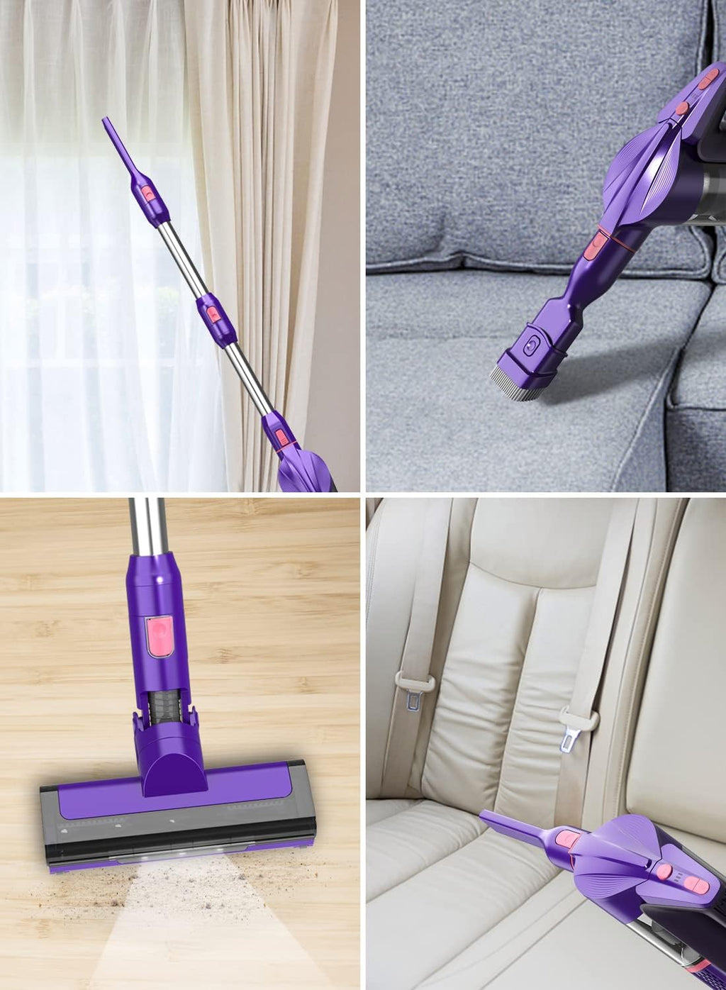Cordless Stick Vacuum Cleaner with Detachable Battery U87313