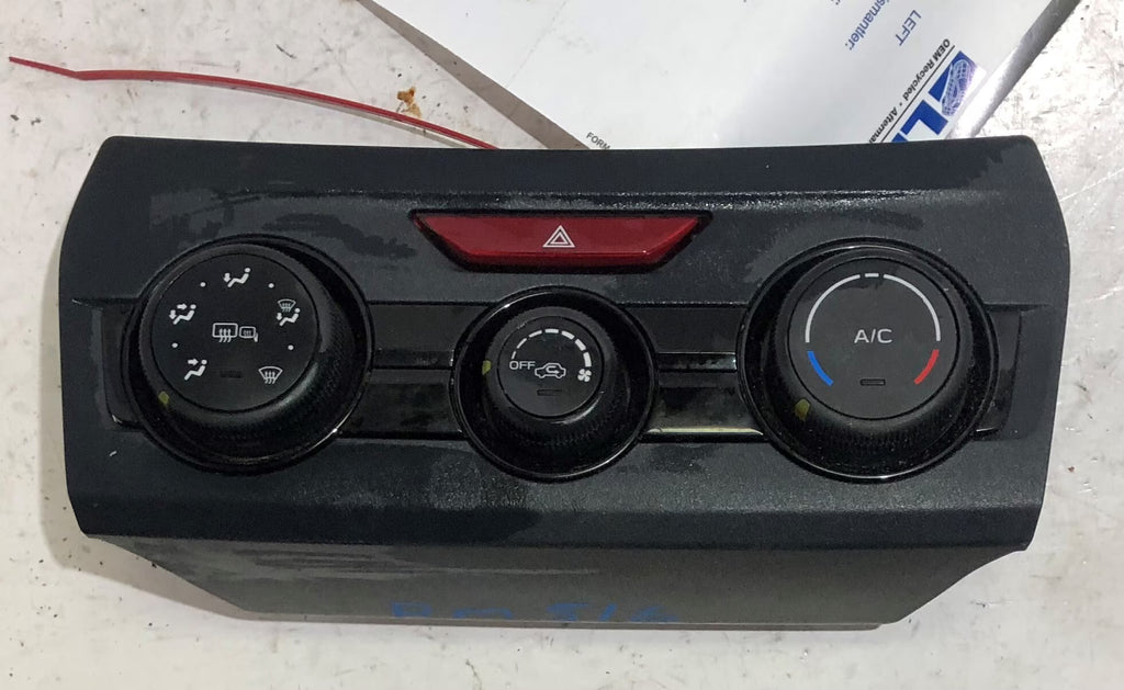 17-19 Subaru Impreza Heater AC Temperature Climate Controls K6746
