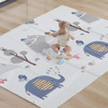 Extra Large Waterproof Non Toxic Soft Foam Baby Play Mat, 79 x 59 x 0.4 in, Pack of 2 F48155