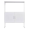 2 Door White Accent Cabinet T219692