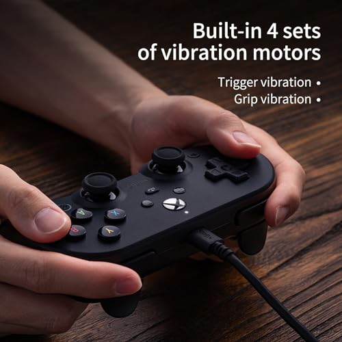 Black Wired Controller with Hall Effect Joysticks Q34573
