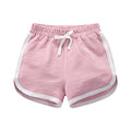 Youth Girls Athletic Soccer Basketball Shorts Q992553