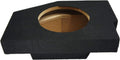 Single 10 Subwoofer Custom Fit Sub Box Speaker Enclosure V718617