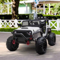 White Kids Electric Ride on Truck Q381