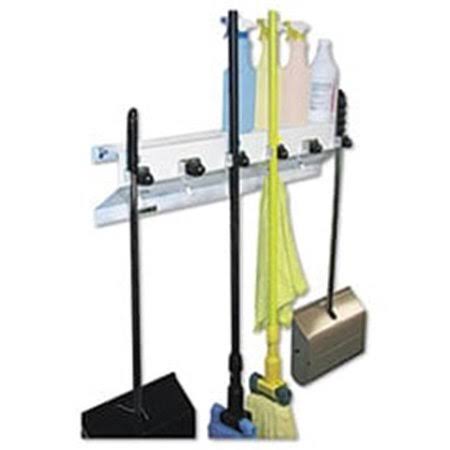 White Gloss Mop & Broom Holder C2765