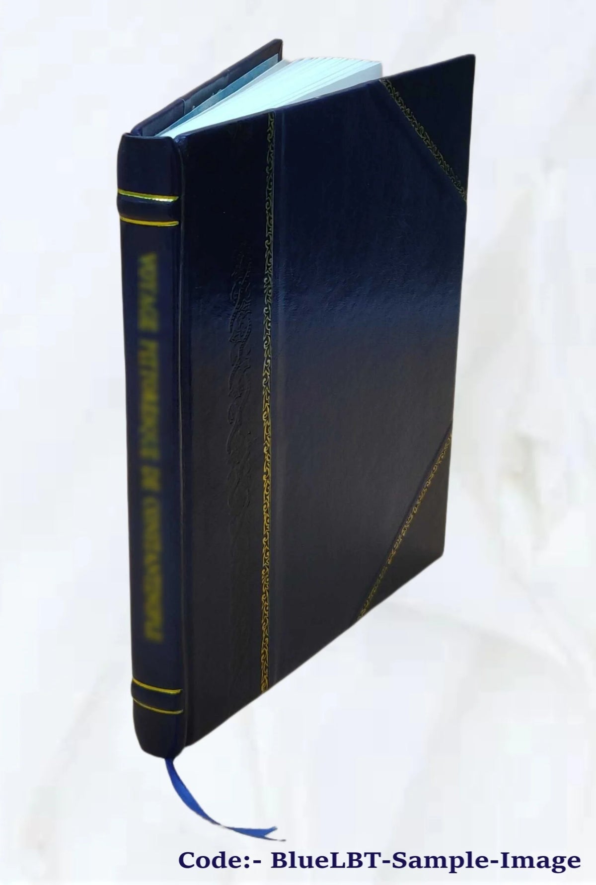 1920 Leather Bound Book E3087