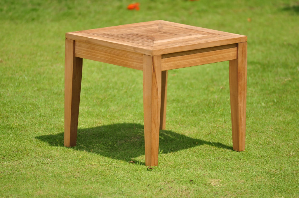 3 Pc Grade-A Teak Dining Set with 2 Arm Chairs O2947