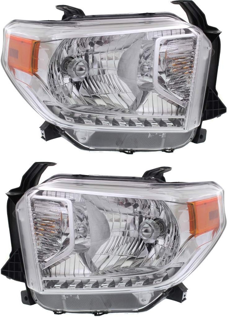 Driver and Passenger Side Headlight Assembly O6758