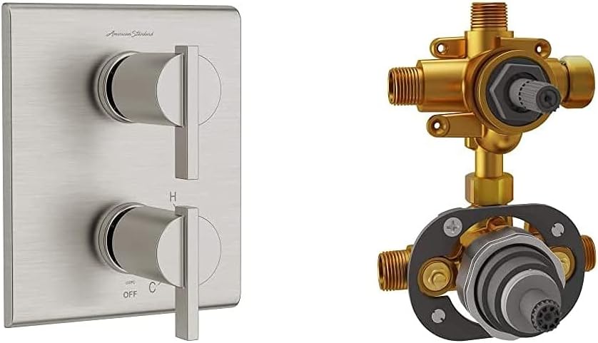 Brushed Nickel 2-Handle Shower Diverter Trim L749088