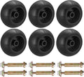 Mower Anti Scalp Deck Wheel Kit 5/8" Bore 5-2.75 Wheel Size Pack of 2 Q659730