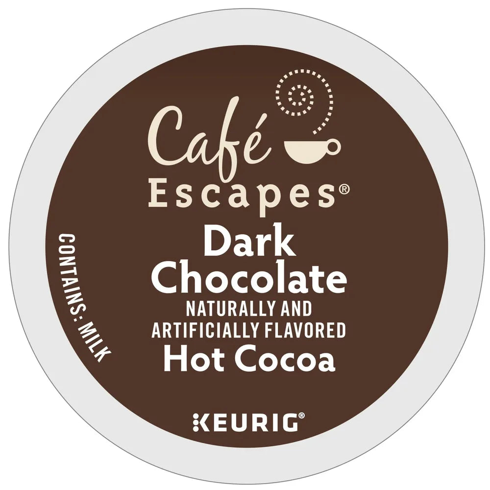 24 Count Dark Chocolate Hot Cocoa K-Cup Pod R1212