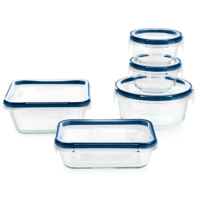 10-Piece Glass Storage Set Y481280