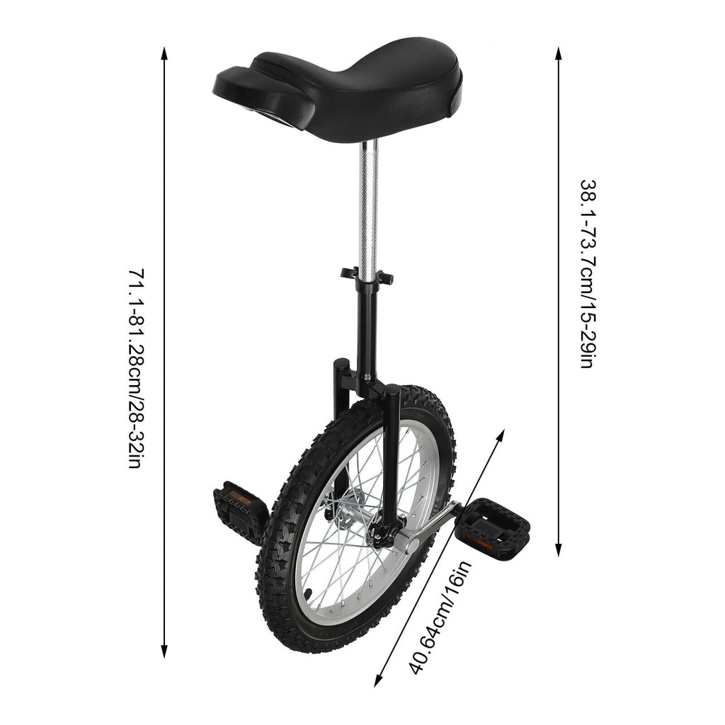 16 Wheel Adjustable Unicycle G767692