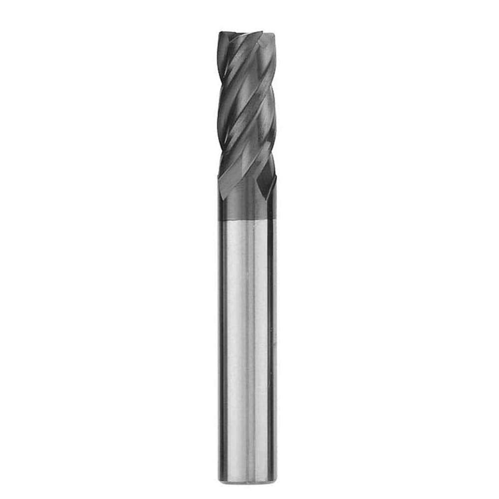 1/2 Carbide Square End Mill 4 Flute AlTiN Coating Pack of 2 C69539