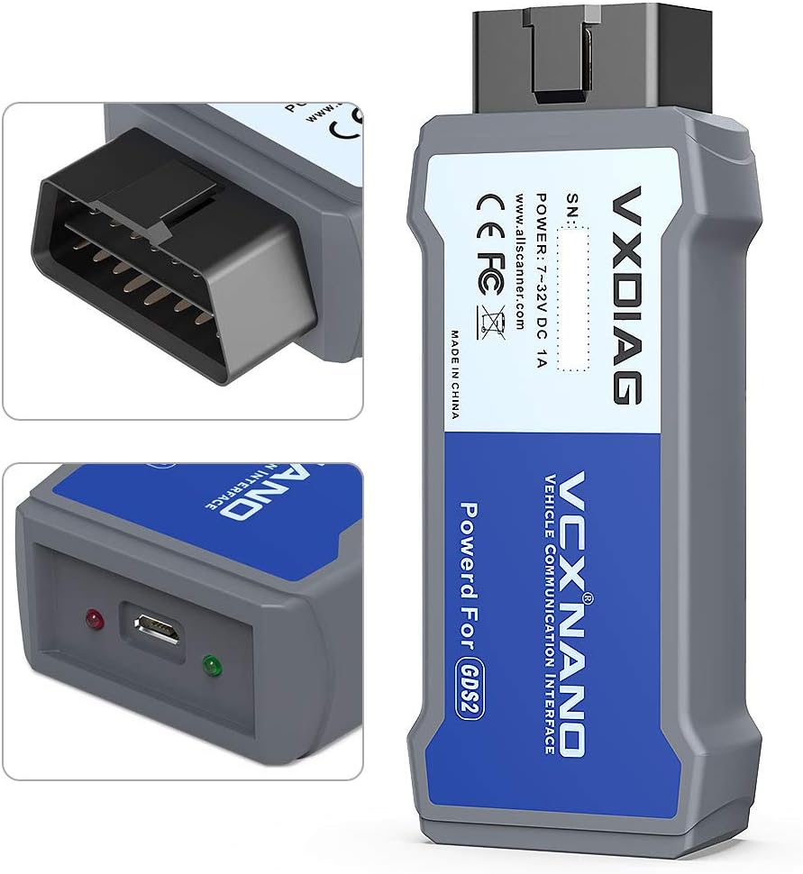 VCX Nano Multiple GDS2 and TIS2WEB Diagnostic Programming System T1504
