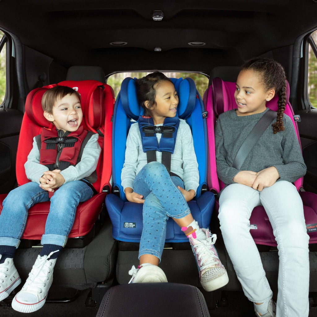 Blue All-in-One Convertible Car Seat D868