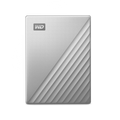 5TB Portable External Hard Drive Silver D7658