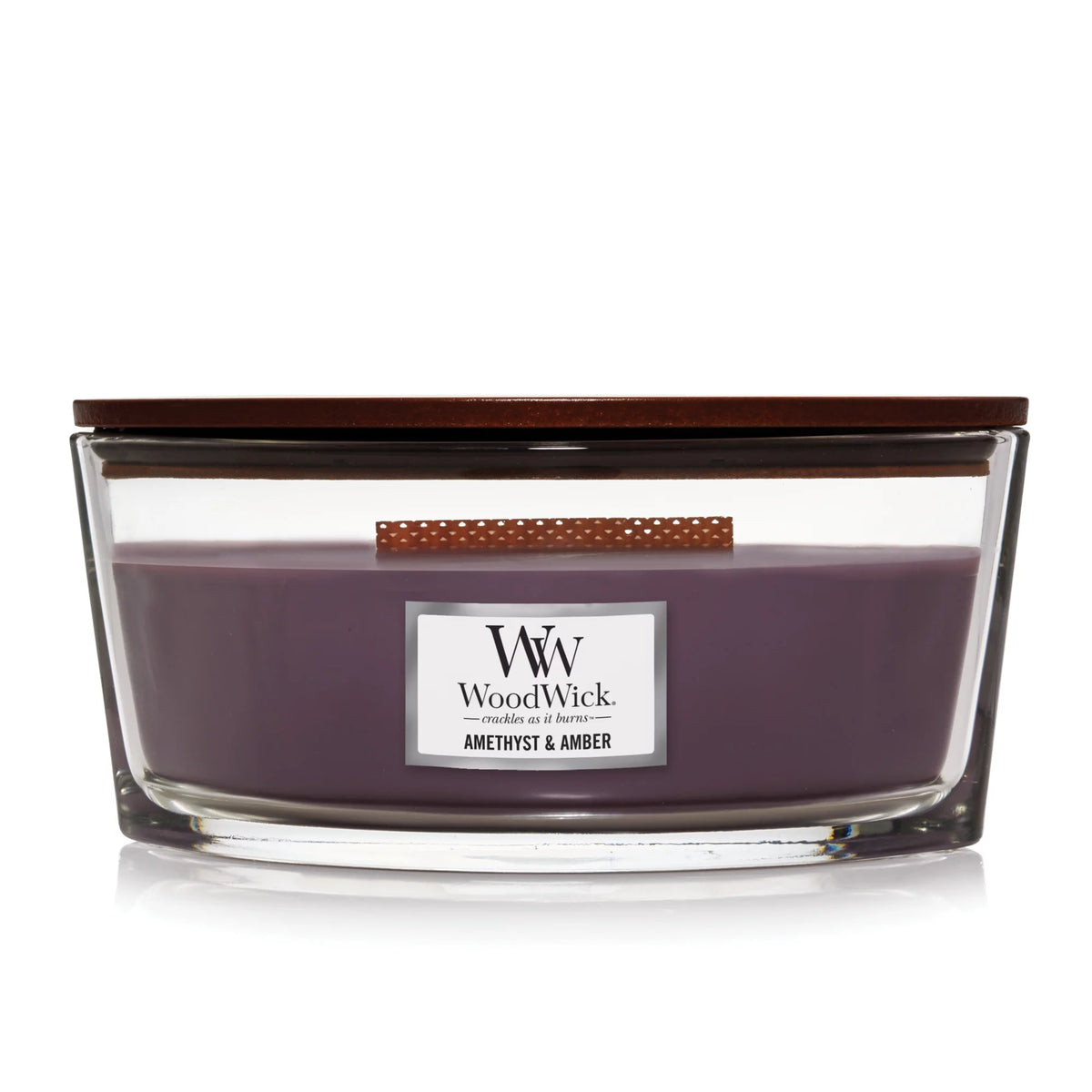 Amethyst & Amber Ellipse Candle L57129