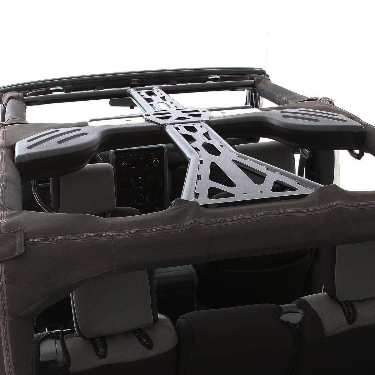 Black Jeep Wrangler Cage Kit J7547