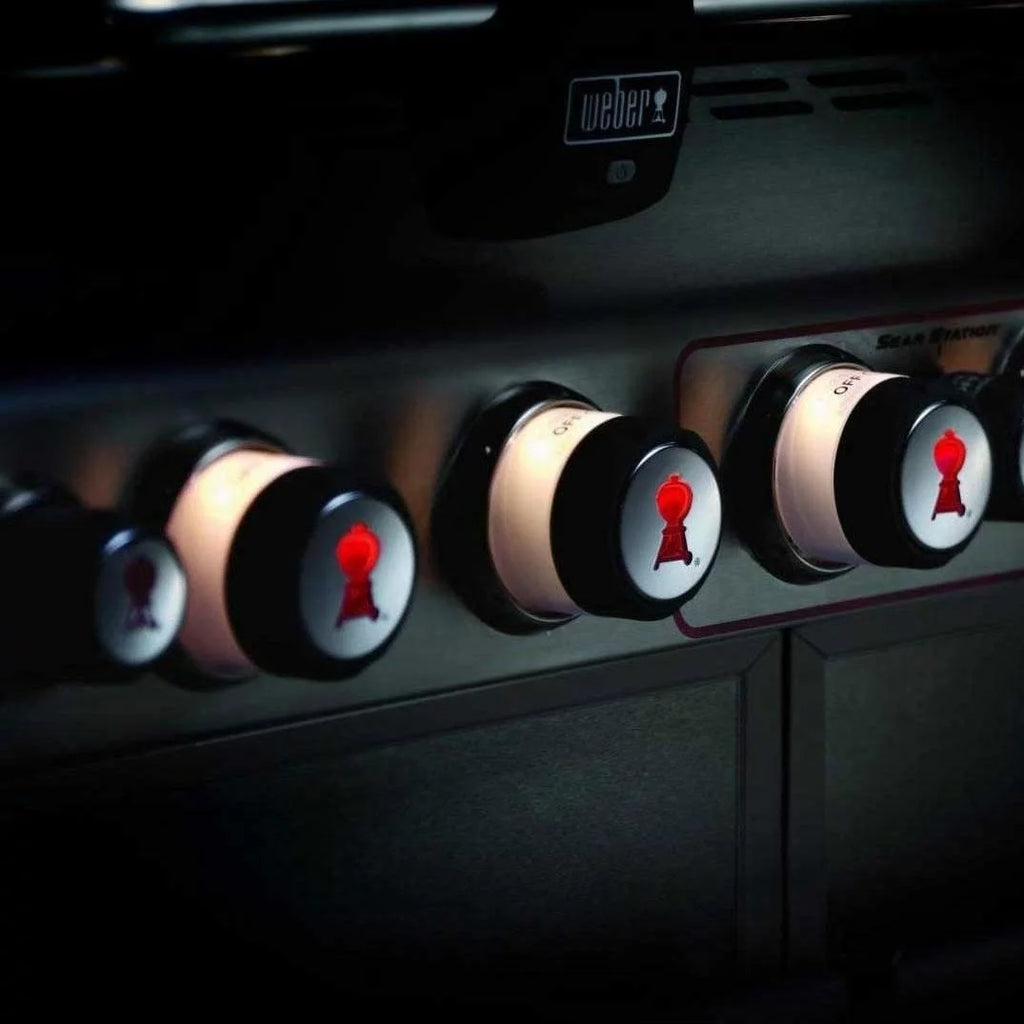 Black Natural Gas Grill with Rotisserie X166134