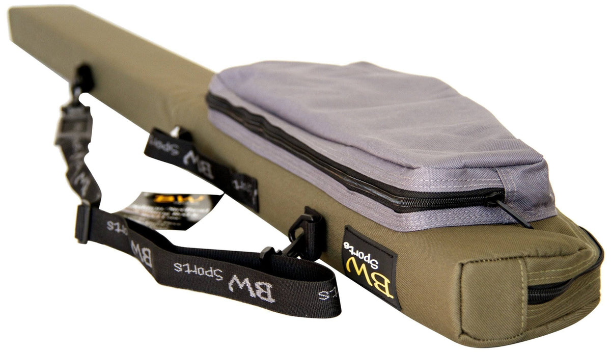Rod and Reel Case for 9 ft. 2-Piece Spinning Rods with 3-Inch Guides Y20295