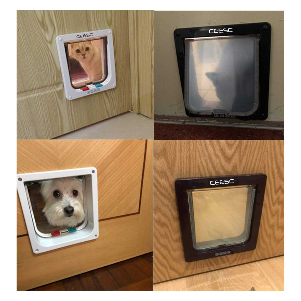 Extra Large Cat Door 4 Way Locking N258