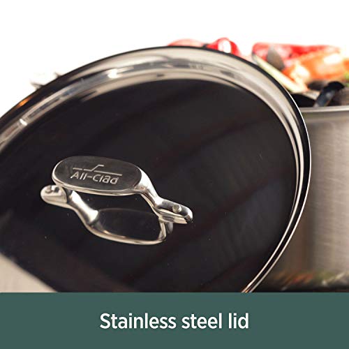 5-Ply Stainless Steel 3 Quart Sauce Pan T746