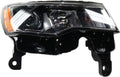 Jeep Grand Cherokee Passenger Side Chrome Halogen Headlight Assembly N3730