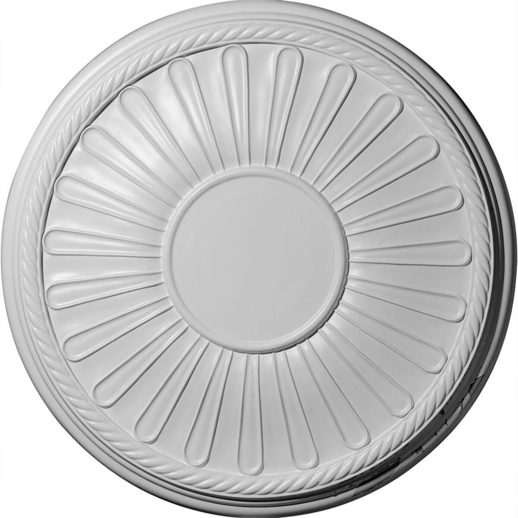 Green Gold Hand-Painted Ceiling Medallion O738692