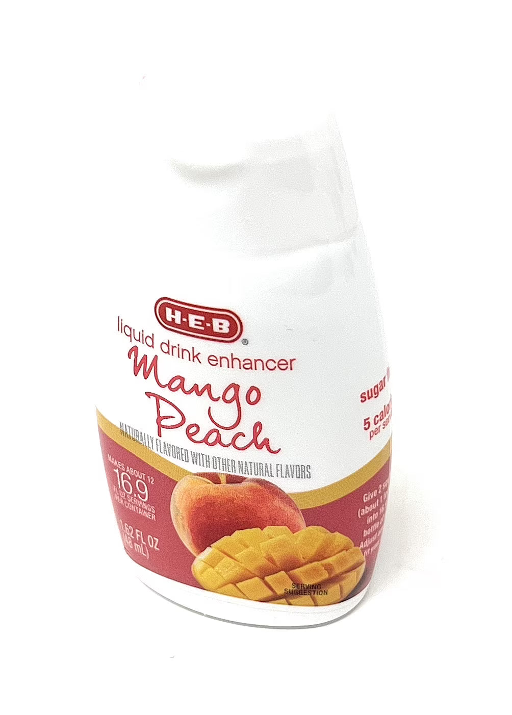 Mango Peach Liquid Beverage Enhancer Drink Mix 1.62oz P983