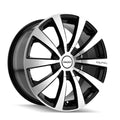 Black Machined Face Wheel 17x7 10x105mm P31927