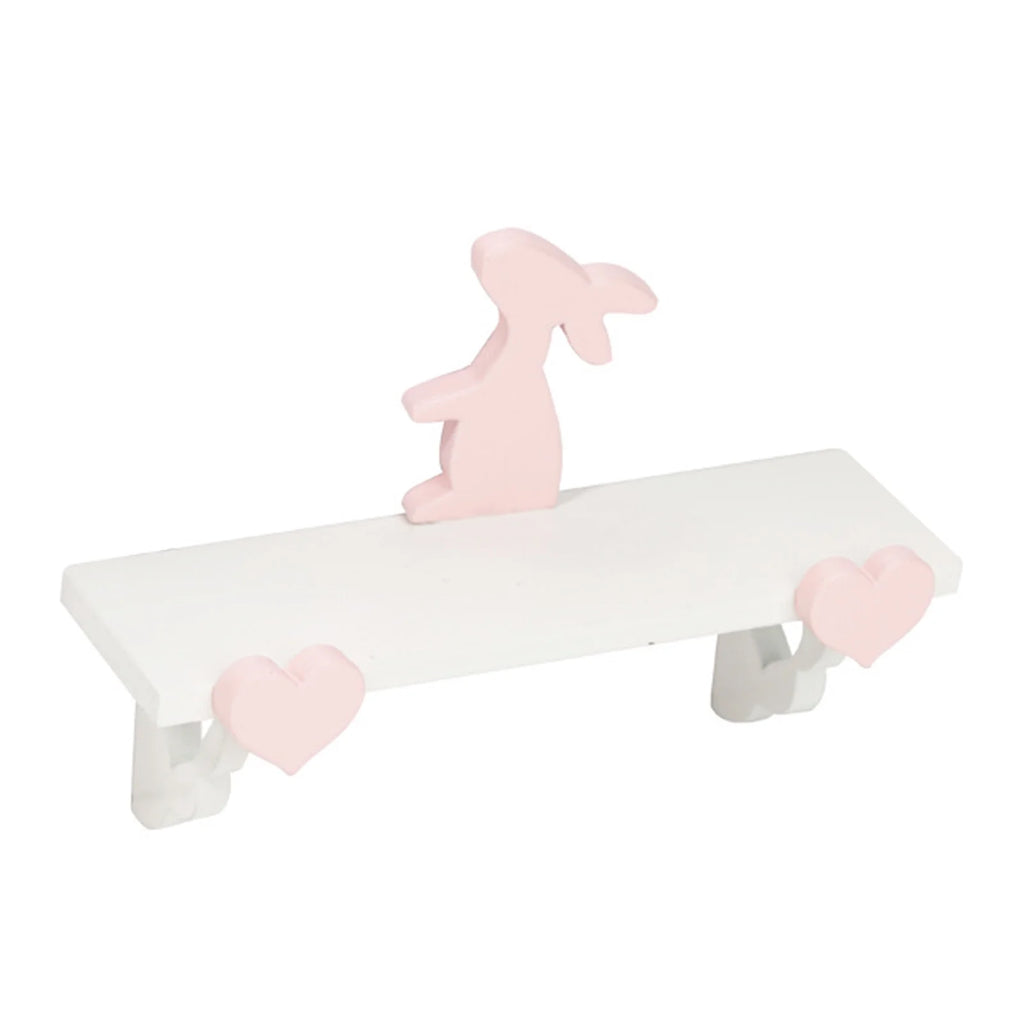 Mini Rabbit Rack Birch Dollhouse Shelf B106199