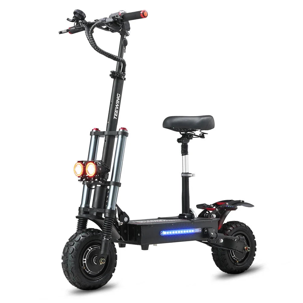 6000W Dual Motor Electric Scooter 55 mph 75 Miles F86935