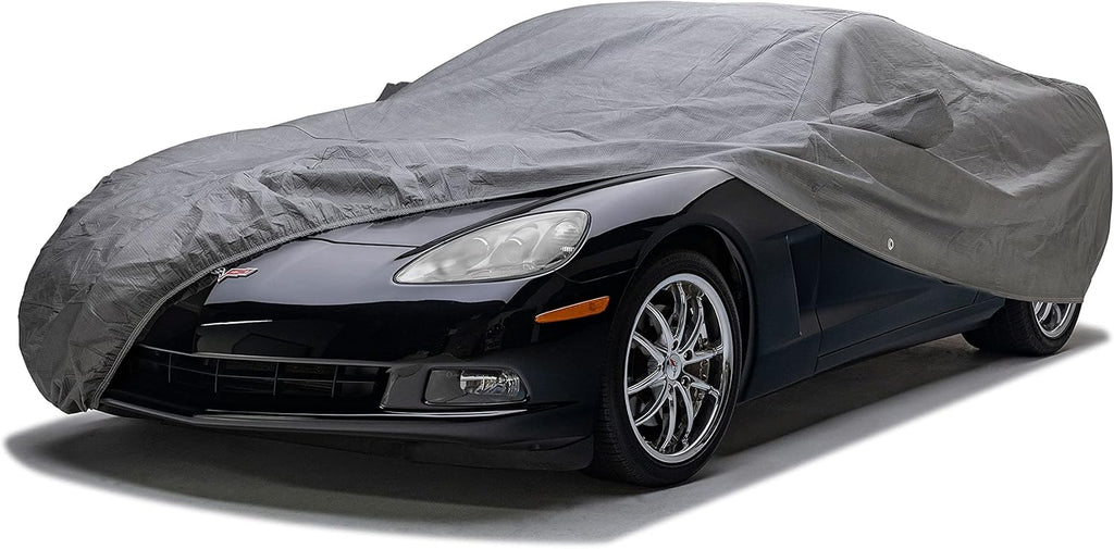 Custom 5-Layer Indoor Car Cover Gray S86682
