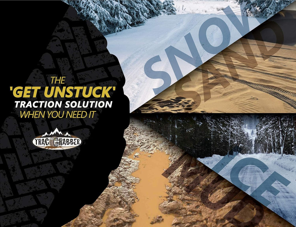 Set of 2 Tire Traction Device for Snow Mud Sand O706