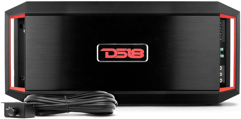 4-Channel 1600w Peak Car Amplifier with Remote Subwoofer Control R29818