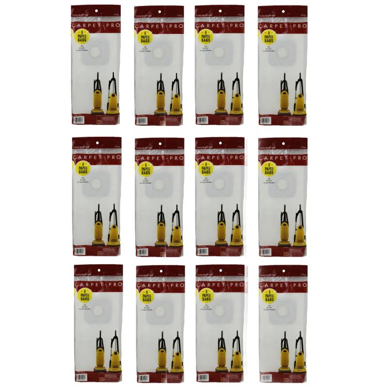 72 Carpet Pro Vacuum Cleaner Bags P482779