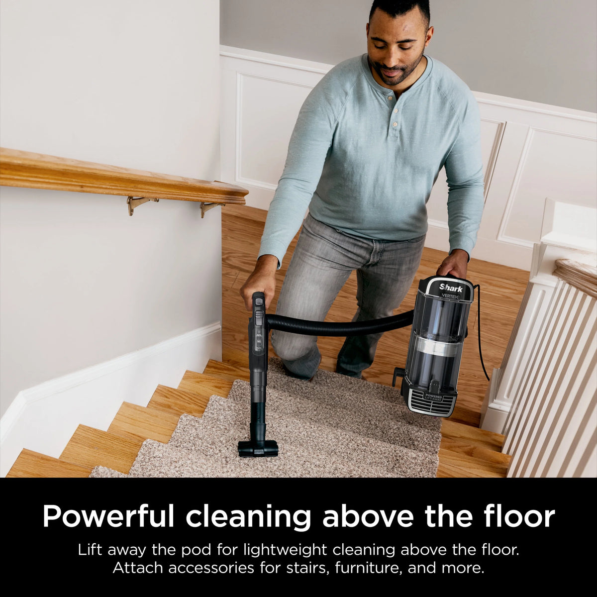 Upright Vacuum with Self-Cleaning Brushroll N290
