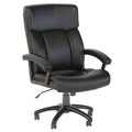 Black Bonded Leather Ergonomic Executive Chair V351