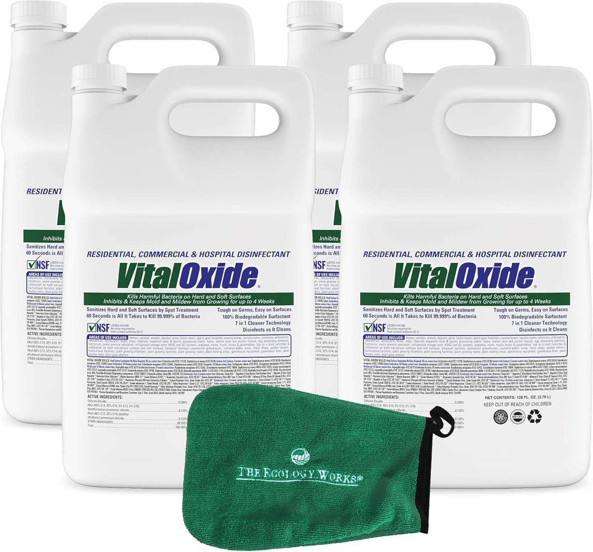 5 Gallon Disinfectant Cleaner with Applicator Mitt Y940322