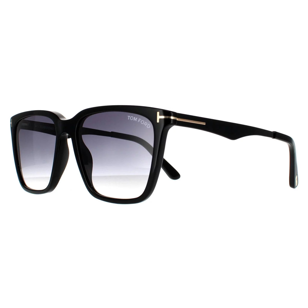 Smoke Gradient Square Sunglasses E95831