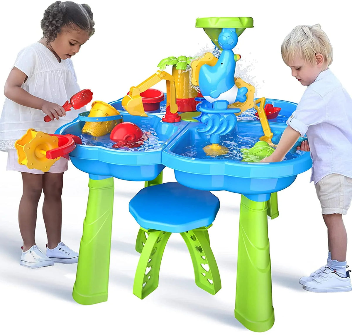 4 in 1 Sand and Water Play Table for Toddlers T24685