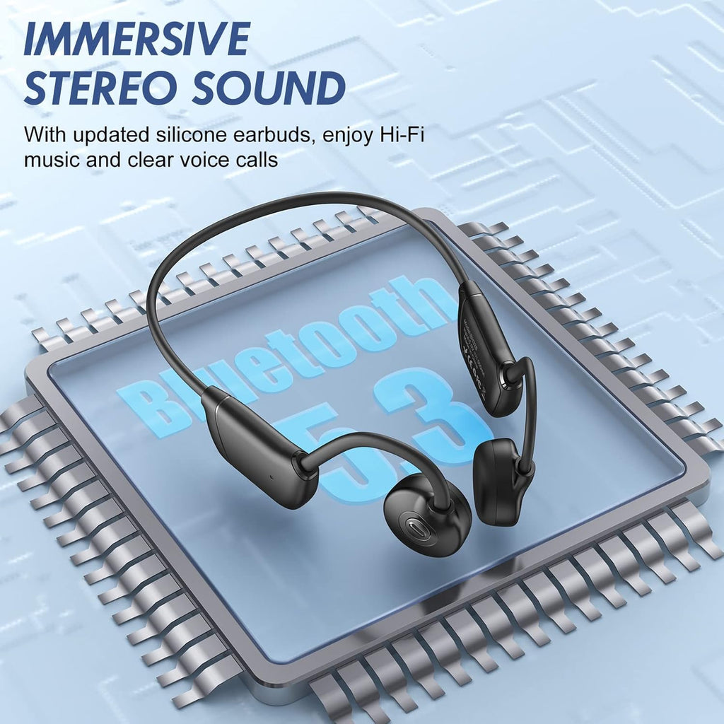 Wireless Open Ear Bone Conduction Headphones with MIC G492